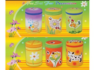 Ceramic Canisters(set of 6)