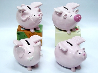 Ceramic Animal Money Banks