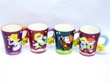 Ceramic  Mugs(set of 4)