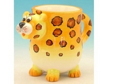 Ceramic Leopard Mugs 