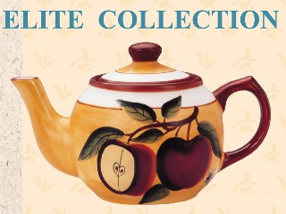 Ceramic Apple Teapot