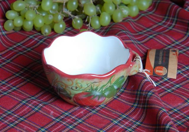 Ceramic Dip bowl with Spreader