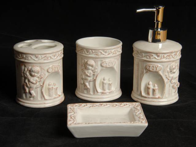 Ceramic Bathroom Set,4pcs