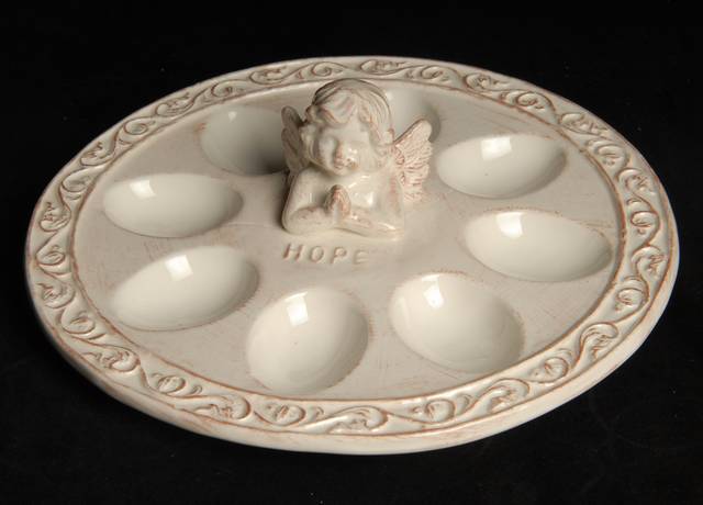 Ceramic Egg Plate