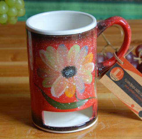 Ceramic Coffee and Cookie Mug