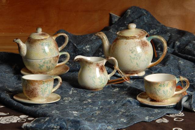 Ceramic Tea Set,17pcs