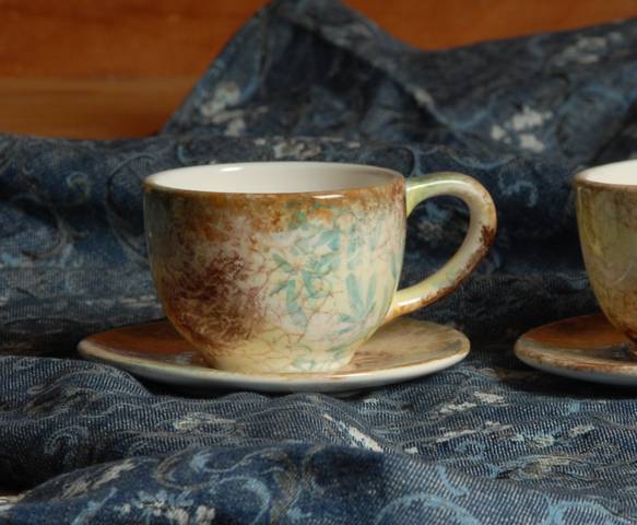 Ceramic Cup and Saucer