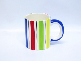Ceramic Stripe Color Mug