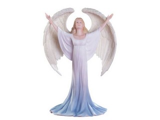 Polyresin Praising Angel