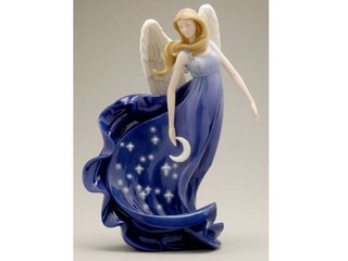Resin Moon Angel Figurine
