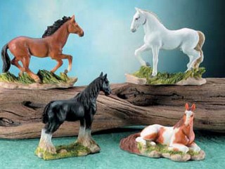 Polyresin Horse Figurines