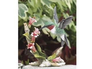 Polyresin Hummingbird Figurine