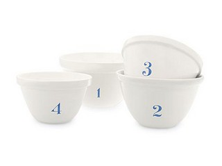 Ironstone Bowls - Set of 4 