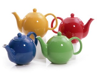 Stoneware teapot, 42 oz
